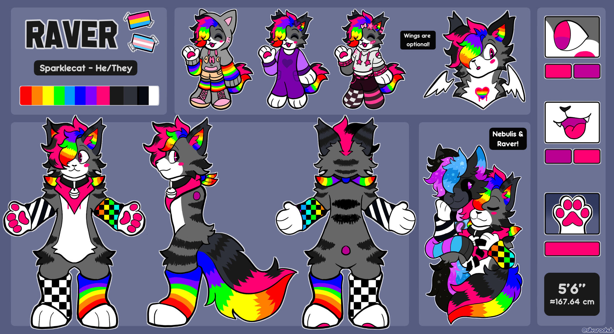 Raver - Reference Price: $120 Base Price ($90) + Chibi Outfits ($10) + Extra Halfbody ($20) = $120