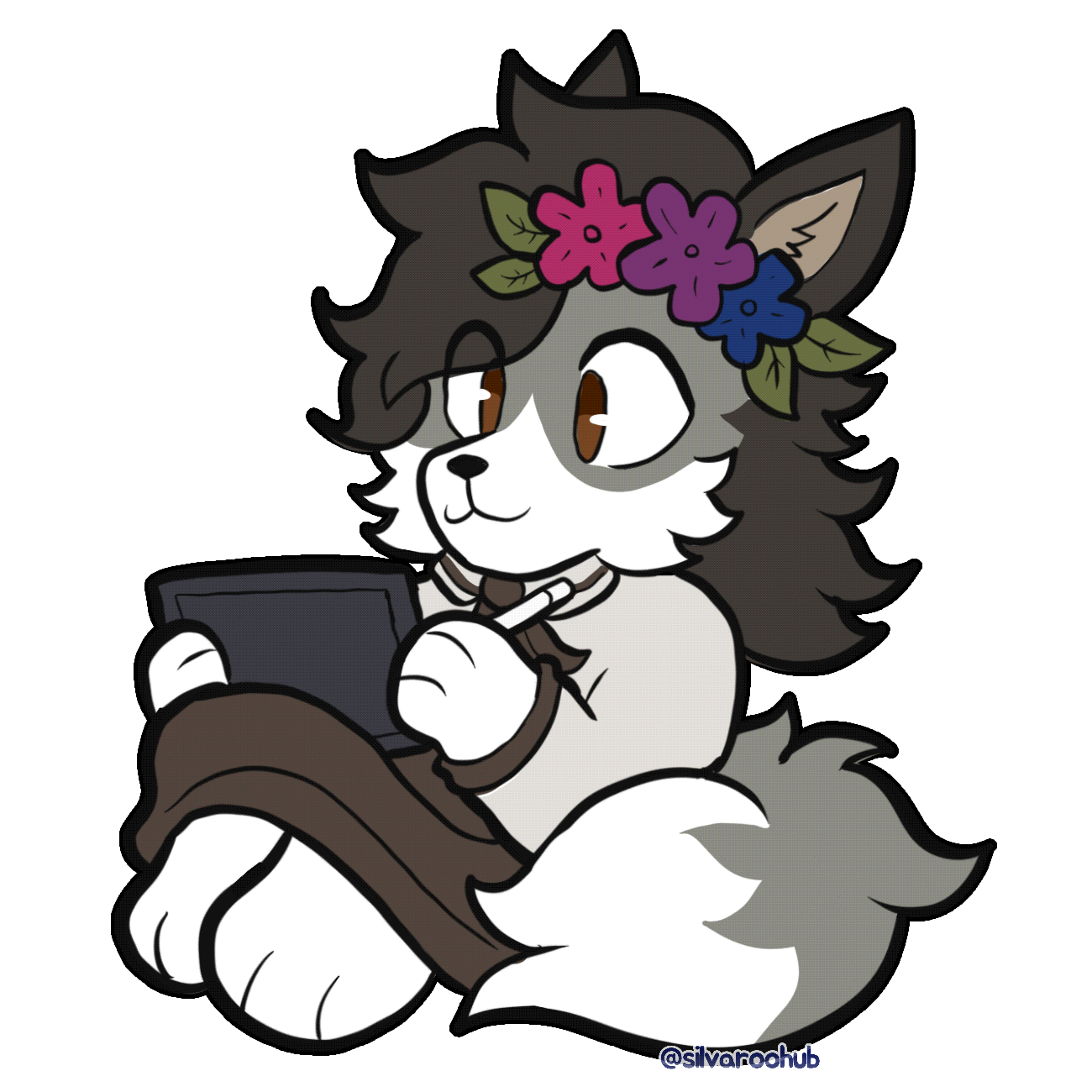 Silv-Sitting-Anim-TS Me!